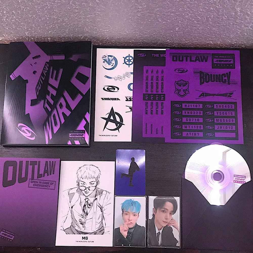 ATEEZ | Media | Unsealed Ateez The World Ep2 Outlaw Album Z